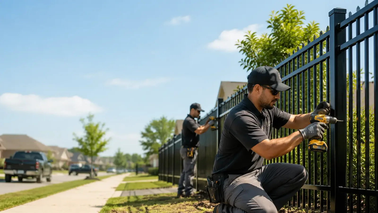 Metal Fence Installation in Charlestown, MA